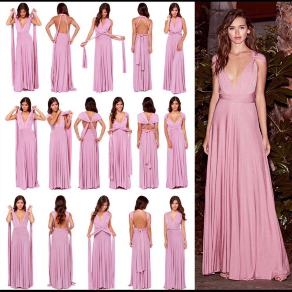 Lulu’s convertible maxi dress - NEVER WORN! XS/S/M